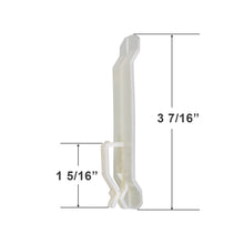 Hunter Douglas Valance Stacking Clip for Vertical Blinds with Double Valances