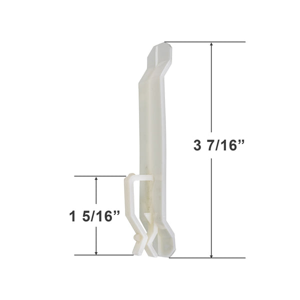 Hunter Douglas Valance Stacking Clip for Vertical Blinds with Double Valances