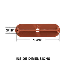 Levolor Bottom Rail End Cap for Cellular Honeycomb Shades