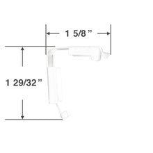 Hunter Douglas Mounting Bracket for Solera Soft Shades and Provenance Woven Wood Shades