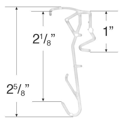 Hunter Douglas Valance Clip for Faux Wood Valances