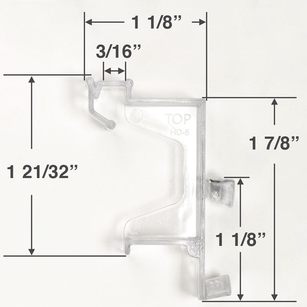 Levolor Trim-and-Go Valance Clip for Cordless 2 1/2