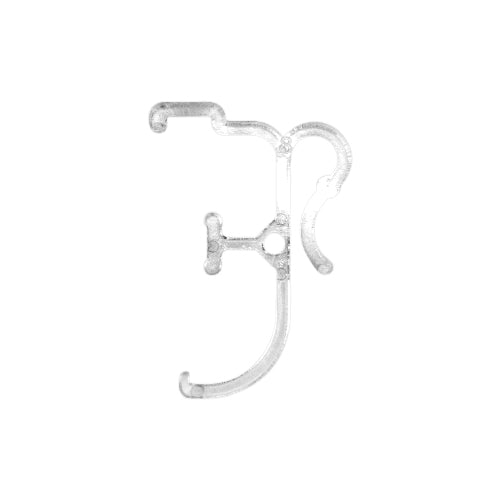 Hidden Valance Clip for Wood Valances - Shorter Style