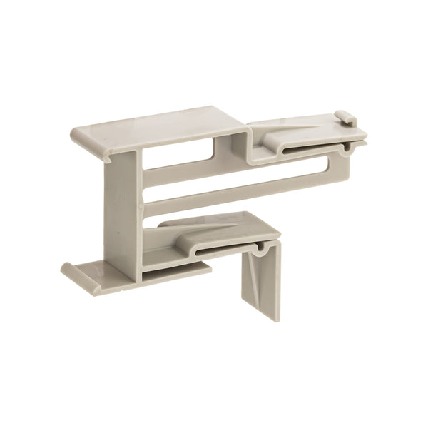 Louverdrape Valance Clip for Inside Mount Vertical Blinds with a Double Valance