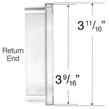 Louverdrape Tailored Square Valance Corner for Vertical Blinds