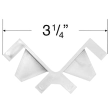 Alta and M&B Valance Corner Support for Vertical Blinds with Dust Cover Valances