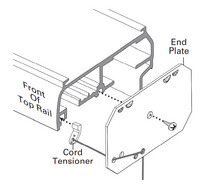Hunter Douglas Cord Tensioner for Vertiglide Vertical Cellular Shades