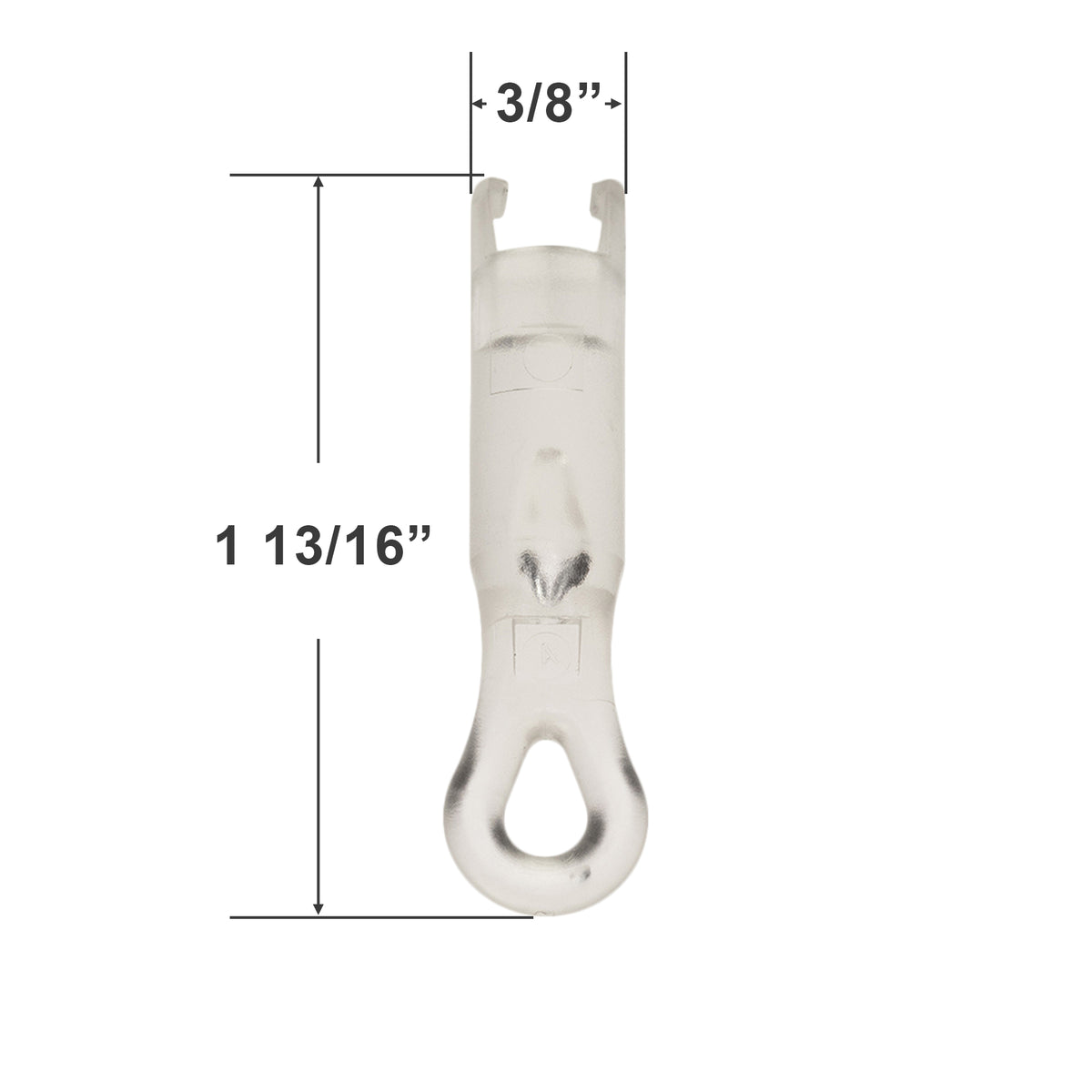 Levolor and Lotus & Windowware Plastic Tilt Mechanism Stem for 2" Cord