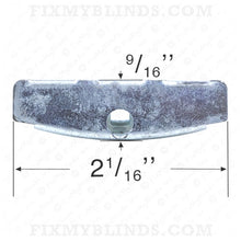 Levolor Bottom Rail End Cap for 2