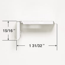 Alta and Hunter Douglas Mounting Bracket for Cellular and Pleated Shades with a 1 7/8