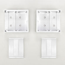 Plastic Box Mounting Brackets for Horizontal Blinds With 1 3/8