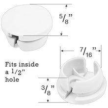 Hunter Douglas Bottom Rail Button for Faux Wood Blinds - Current Style
