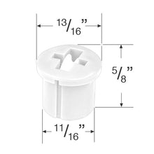 Levolor Bottom Rail Button for Faux Wood Blinds with Looping Lift Cords