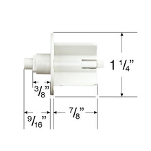 Rollease Skyline Series Roller Shade Pin End for 1 1/4