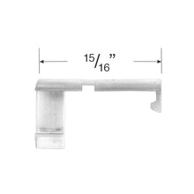 String Ladder Retainer Clip for Faux Wood Blind Drums