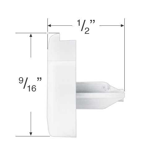 Hunter Douglas Bottom Rail End Cap for 1 Mini Blinds – Fix My Blinds