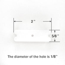 Bottom Rail End Cap for 2