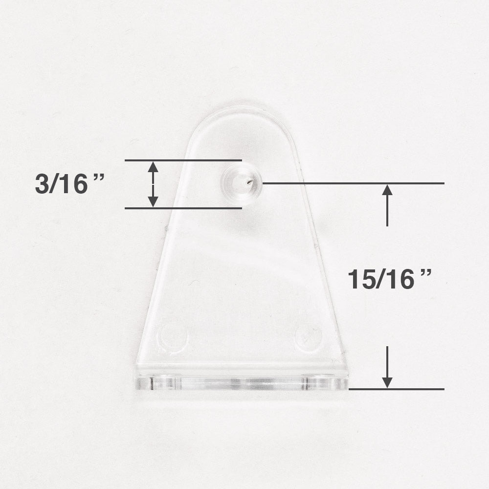 Levolor Hold Down Bracket Set for Mark 1 Mini Blinds Fix My Blinds