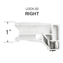 Hunter Douglas Cord Lock for Honeycomb & Pleated Shades - 1  1/8