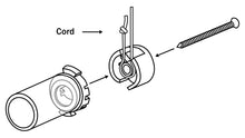 Cord Retainer for RV Day/Night Shades - 1  3/8