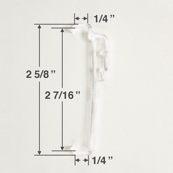 Graber and Bali Valance Clip for 2.5" Wood and Faux Wood Blinds with a Cord Tilter