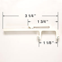 Hunter Douglas Valance Clip for Paramount Vertical Blinds - 3 1/4