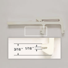 Hunter Douglas Valance Clip for Paramount Vertical Blinds - 3