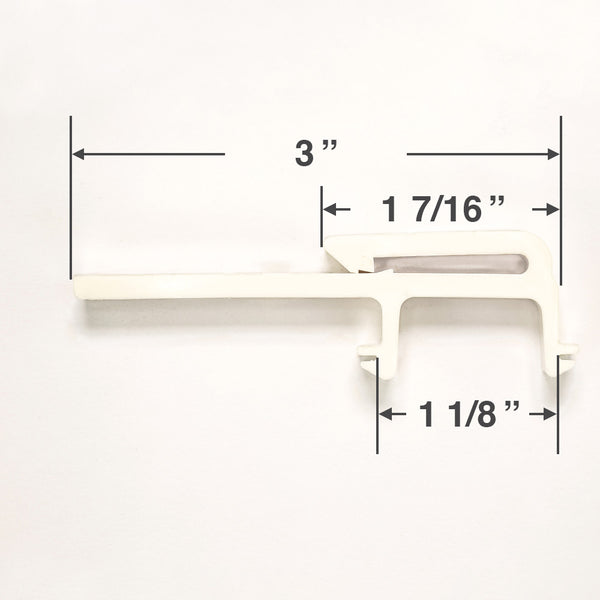 Hunter Douglas Valance Clip for Paramount Vertical Blinds - 3" Length