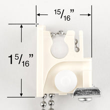 Graber and Bali Cord & Bead Chain Control End for G-85 DuraVue and Duralite Vertical Blinds