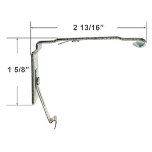 Mounting Bracket for Roller Shades with a 4" Cassette