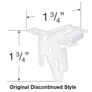 Hunter Douglas 1 3/4" Mounting Bracket for LiteRise, UltraGlide and EasyRise Cellular Shades - Previous Style