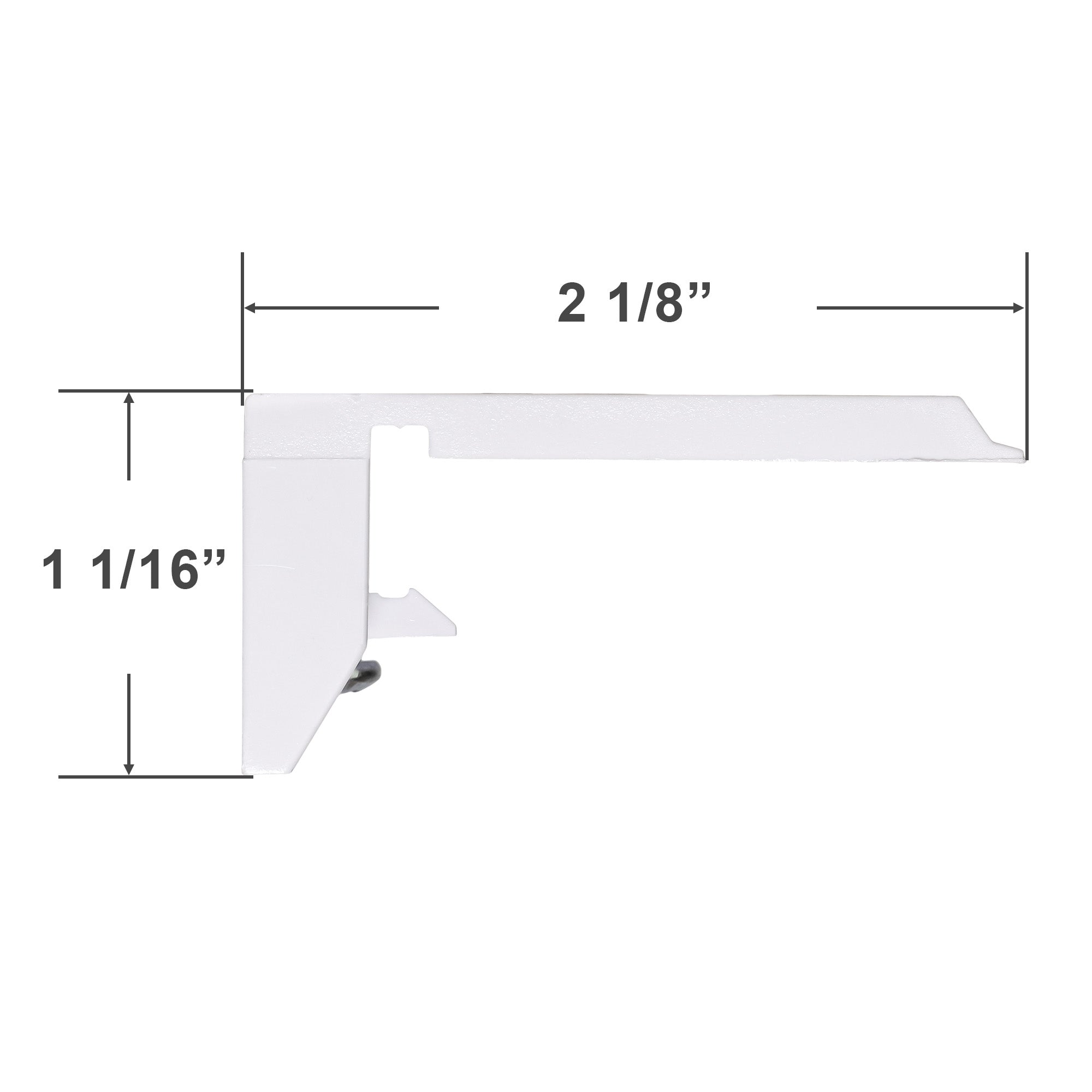 Hunter Douglas Mounting Bracket for Duette Cellular and Pleated Shades –  Fix My Blinds