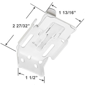 Hunter Douglas Mounting Bracket for Silhouette Sheer Shades - Current Metal Style Replaces All Previous Versions