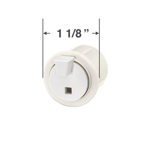 Rollease R-Series Roller Shade End Plug for 1 1/8" Tubes - REP01