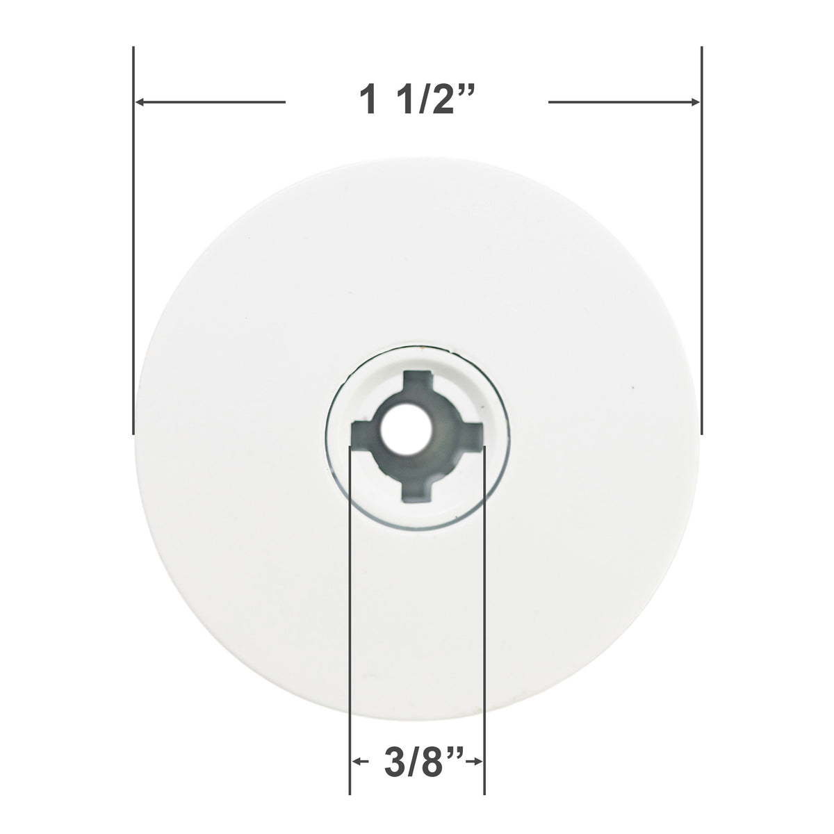 Levolor End Plug for Roller Shades with 1 1/2