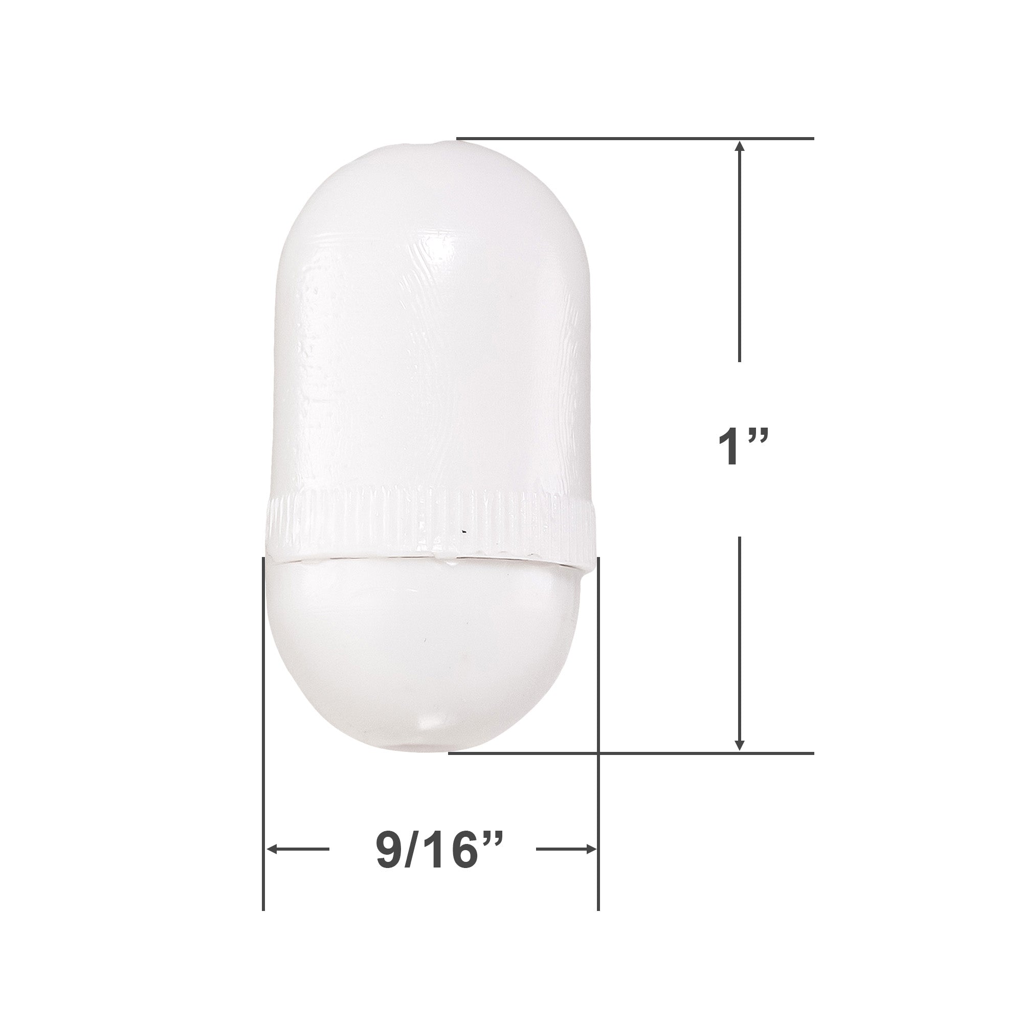 Plastic Ball Cord Condenser for Cellular, Honeycomb and Pleated