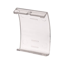 Bottom Rail Retainer Cap for Cloth Tape Ladders - Clear Plastic