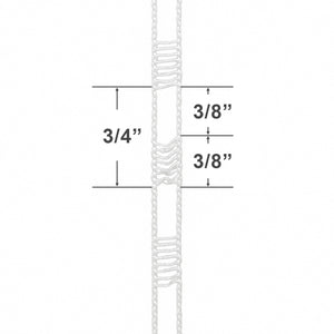 Safety Shroud Tape for Cord Operated Roman and Woven Wood Shades