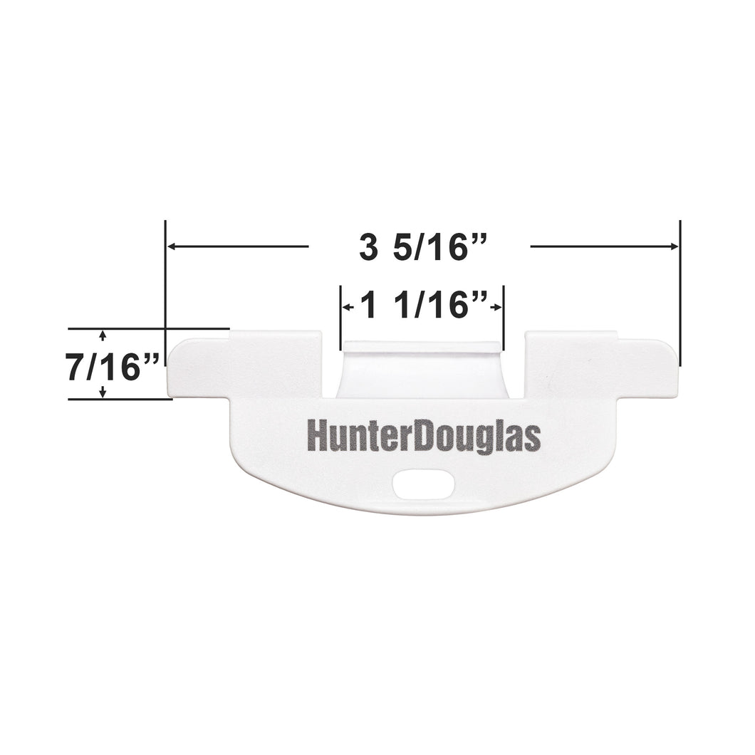 Hunter Douglas Bottom Rail Handle for Cordless LiteRise 1 1/4