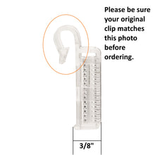 Norman Valance Clip for Wood & Faux Wood Valances with Slotted Grooves - Compatible Replacement Available