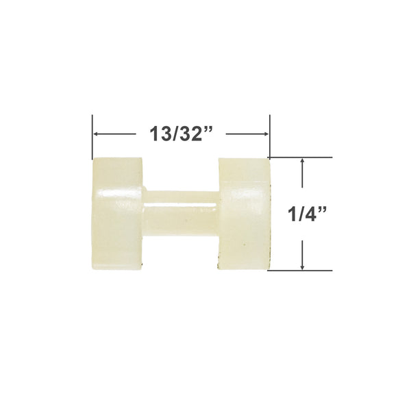 Graber and Bali Nylon Carriage Roller for Panel Track Blinds