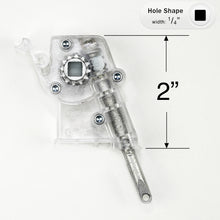 3 Day Blinds High Profile Metal Tilt Mechanism with 1/4