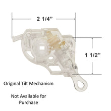 Levolor and Lotus & Windowware Low Profile Wand Tilt Mechanism with 5/32