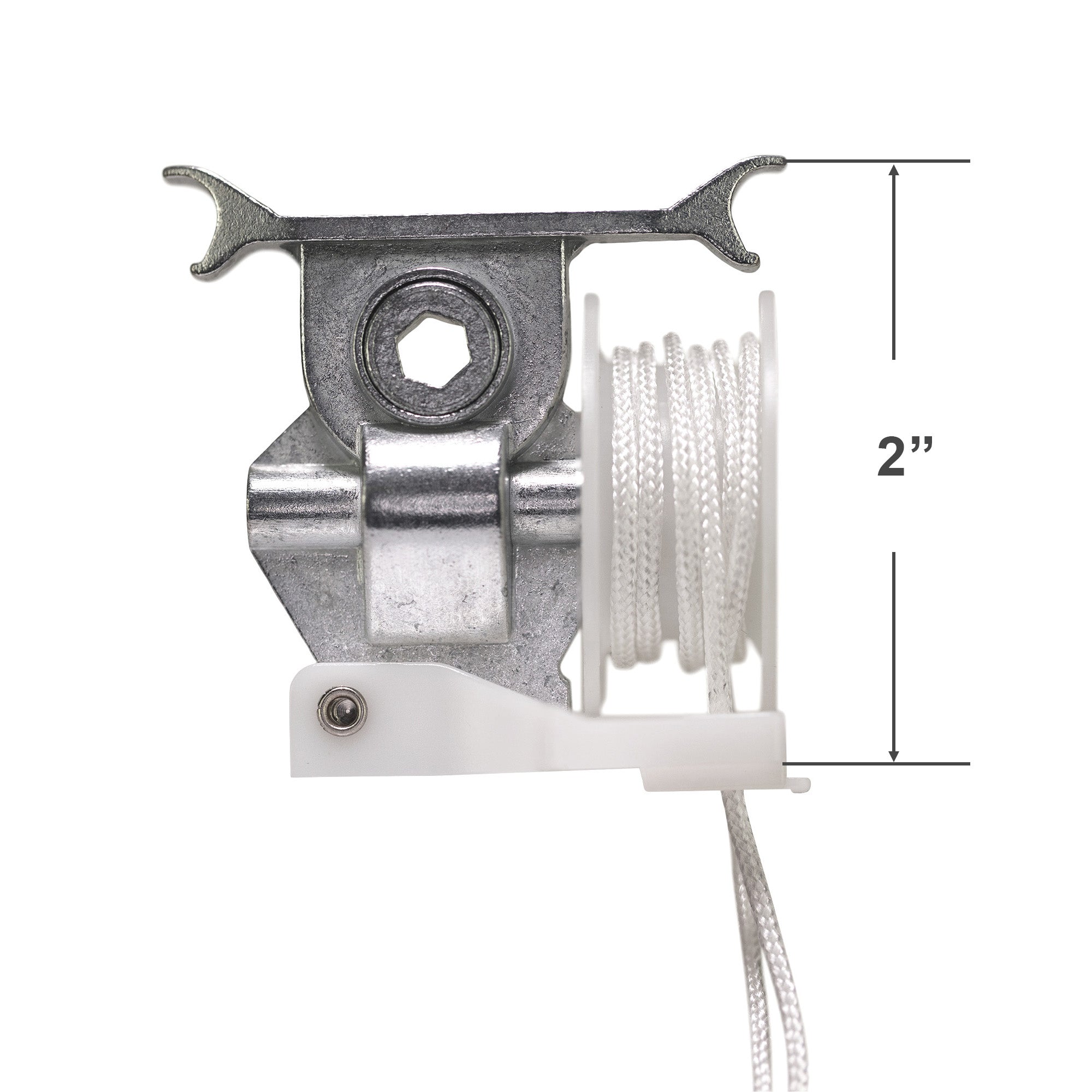 High Profile Cord Tilt Mechanism with a 1/4" Hex Hole for Horizontal B ...
