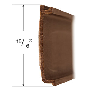 Valance Clip Mounting Strip for the Back of Wood and Faux Wood Valances