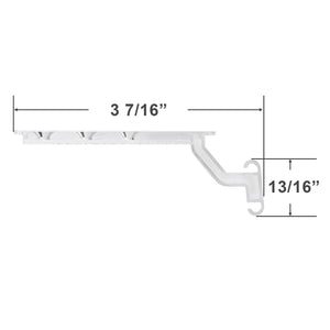 Graber and Bali Valance Clip for Simple Pull & Cordless Roller Shades with the Contour Valance