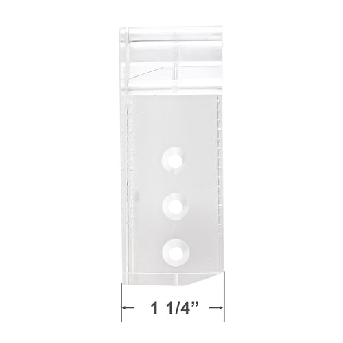 Graber and Bali Valance Clip for Simple Pull & Cordless Roller Shades with the Contour Valance
