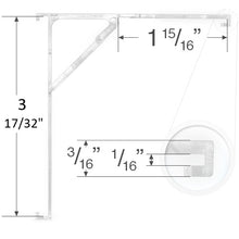 Bali and Graber Valance Clip for G-71 SuperVue Vertical Blinds with 1 15/16