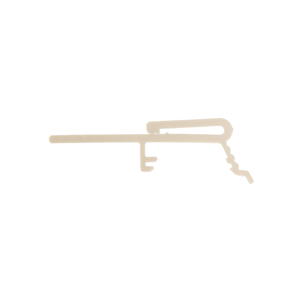 DIY Verticale blinde lamellen klemmen voor 89mm (31⁄2 inch) brede lamellen Pack van 50 Kleur: wit DIY Verticale blinde lamellen klemmen voor 89mm (31⁄2 inch) brede lamellen Pack van 50 Kleur: wit