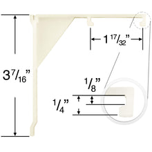 Valance Clip for Vertical Blinds with 1 17/32